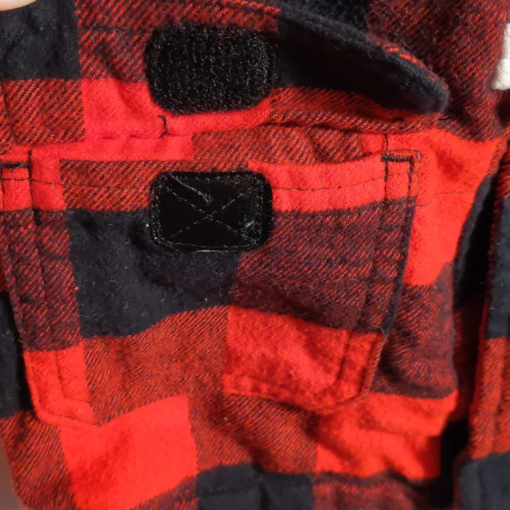 5/$25 NWOT Carter's buffalo check flannel vest 18 mos